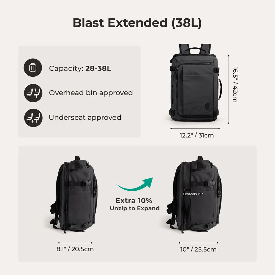 Blast 28-38L Travel Backpack