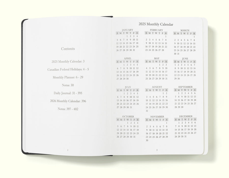 Executive Daily Planner Diary