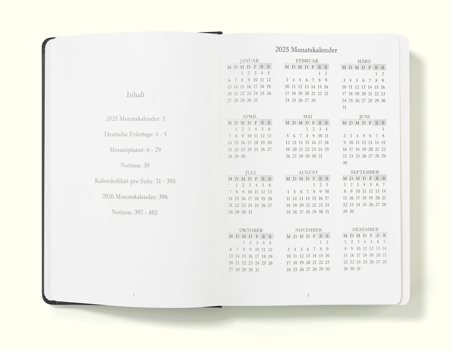 Executive Daily Planner Diary