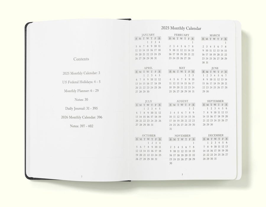 Executive Daily Planner Diary