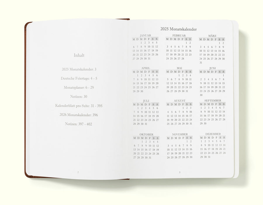 Executive Daily Planner Diary