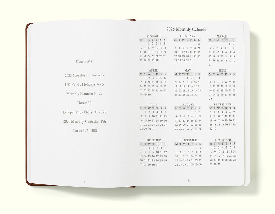 Executive Daily Planner Diary