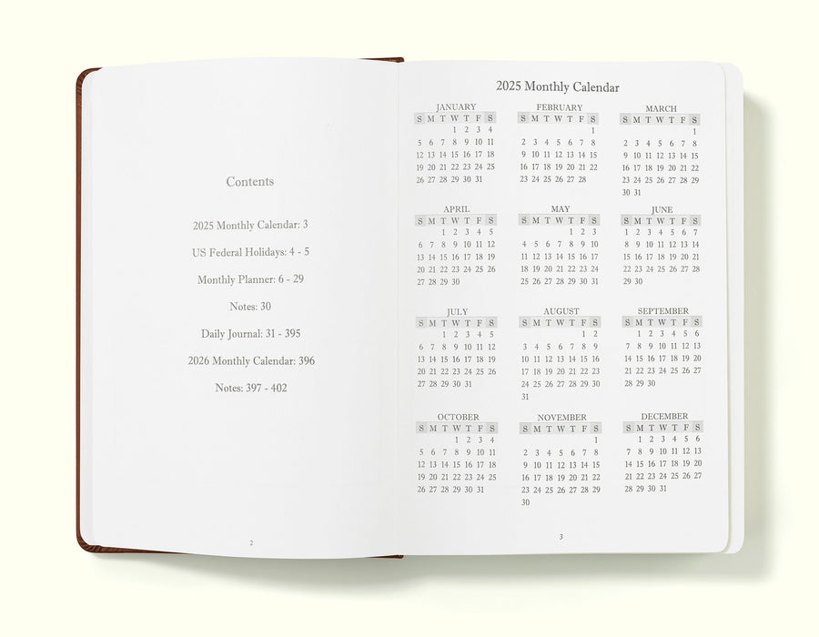 Executive Daily Planner Diary