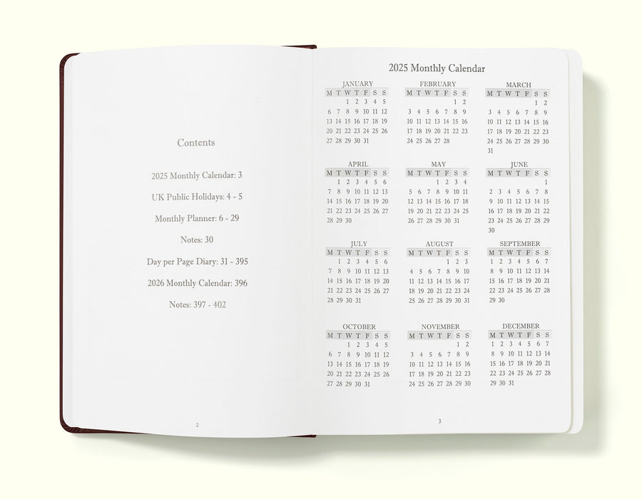 Executive Daily Planner Diary