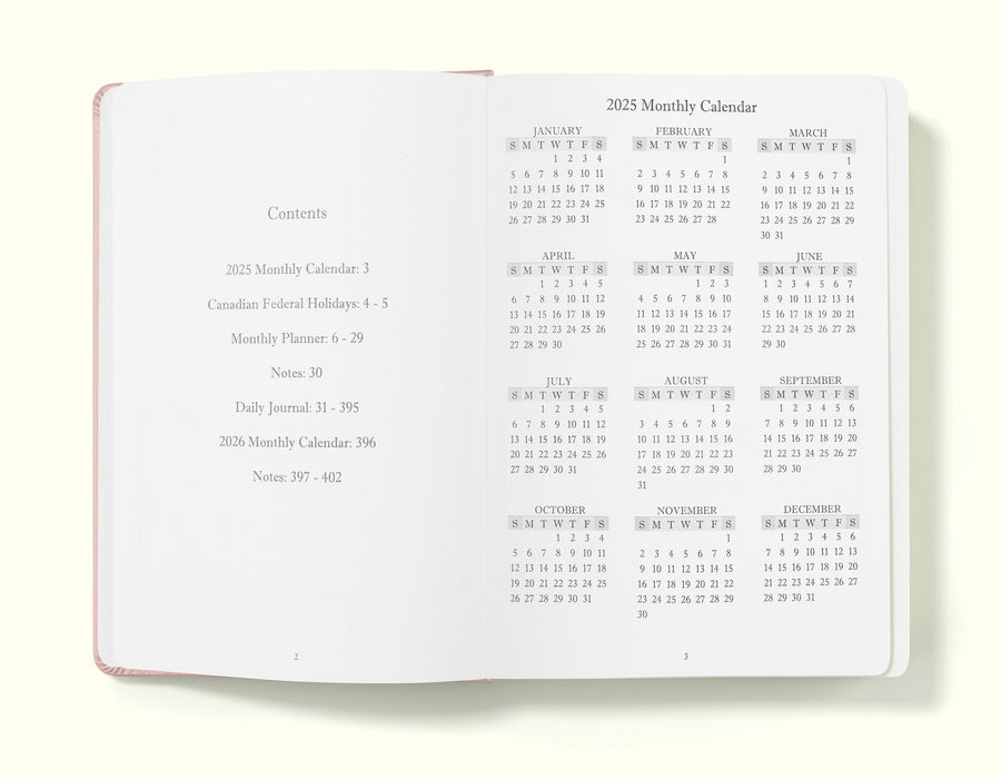 Executive Daily Planner Diary