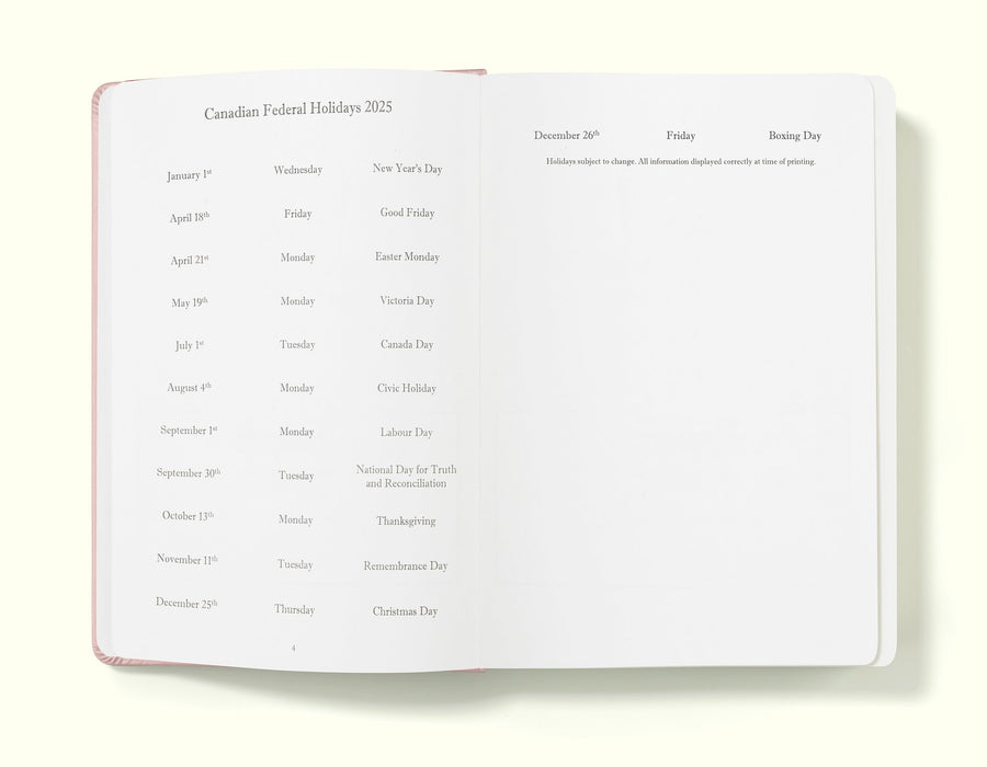 Executive Daily Planner Diary