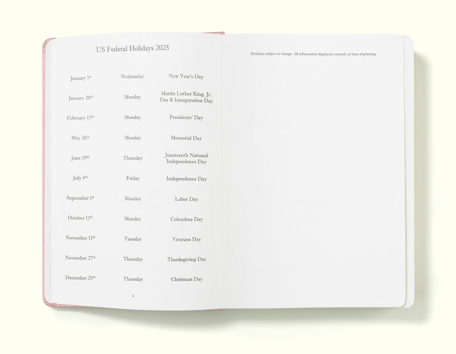 Executive Daily Planner Diary