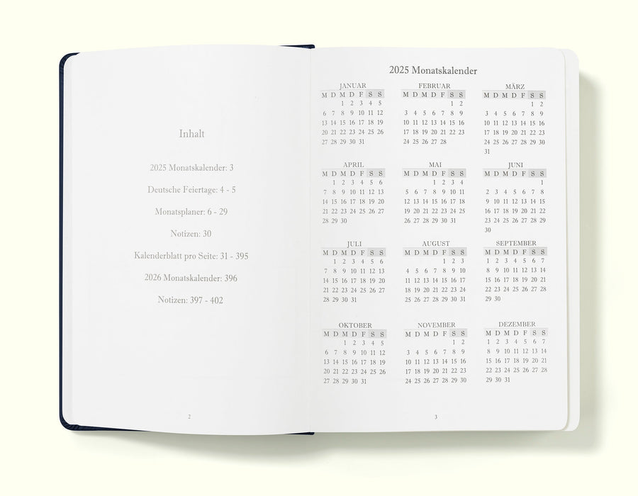 Executive Daily Planner Diary