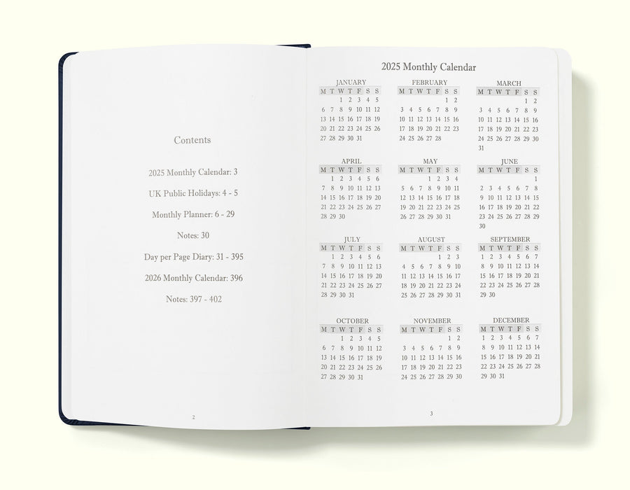 Executive Daily Planner Diary
