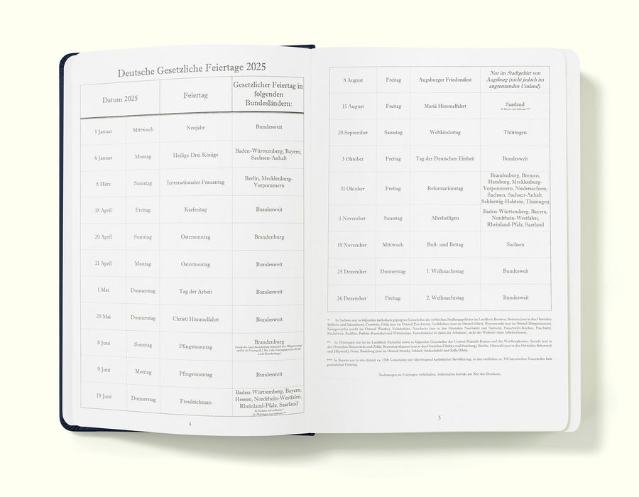Executive Daily Planner Diary