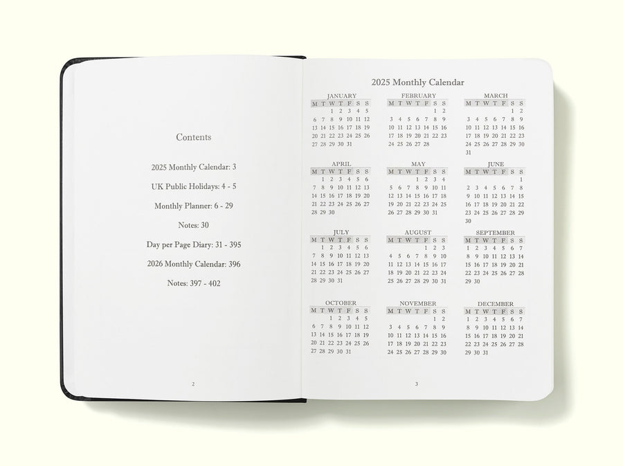 Executive Daily Planner Diary