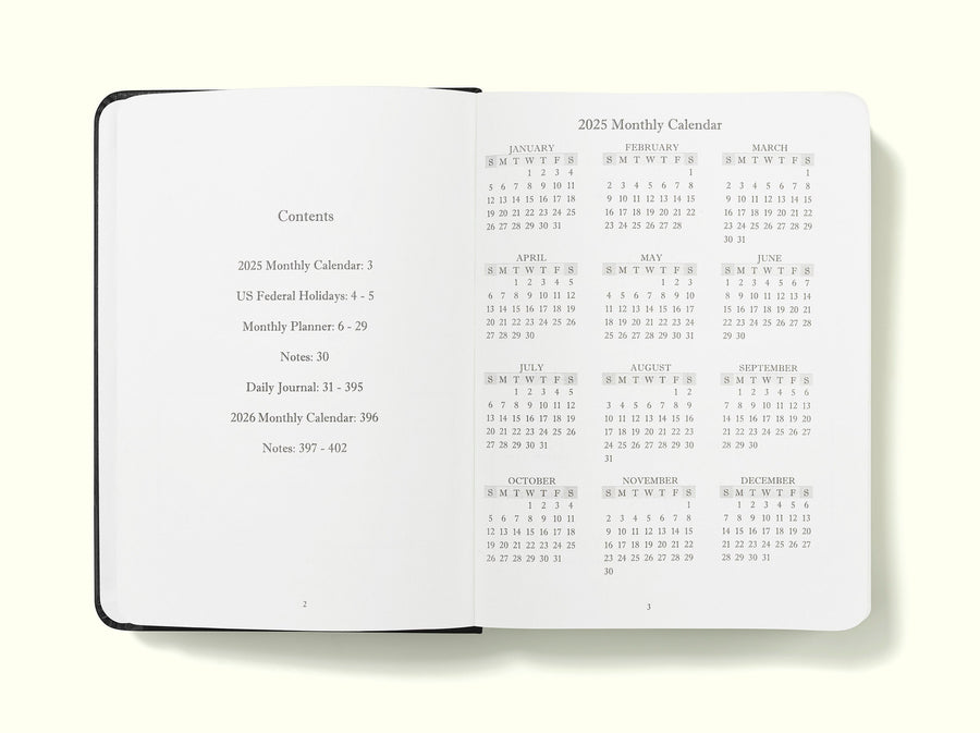 Executive Daily Planner Diary