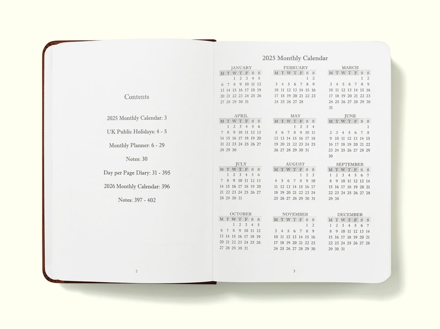 Executive Daily Planner Diary