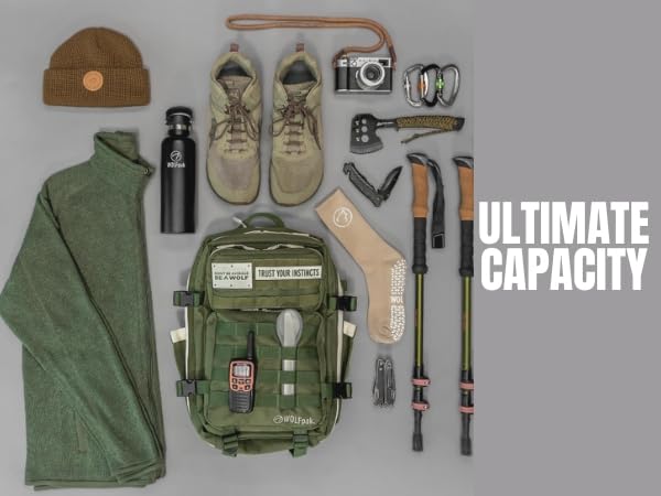 WOLFpak 35L Backpack (Alpha Black)