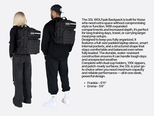 WOLFpak 35L Backpack (Alpha Black)
