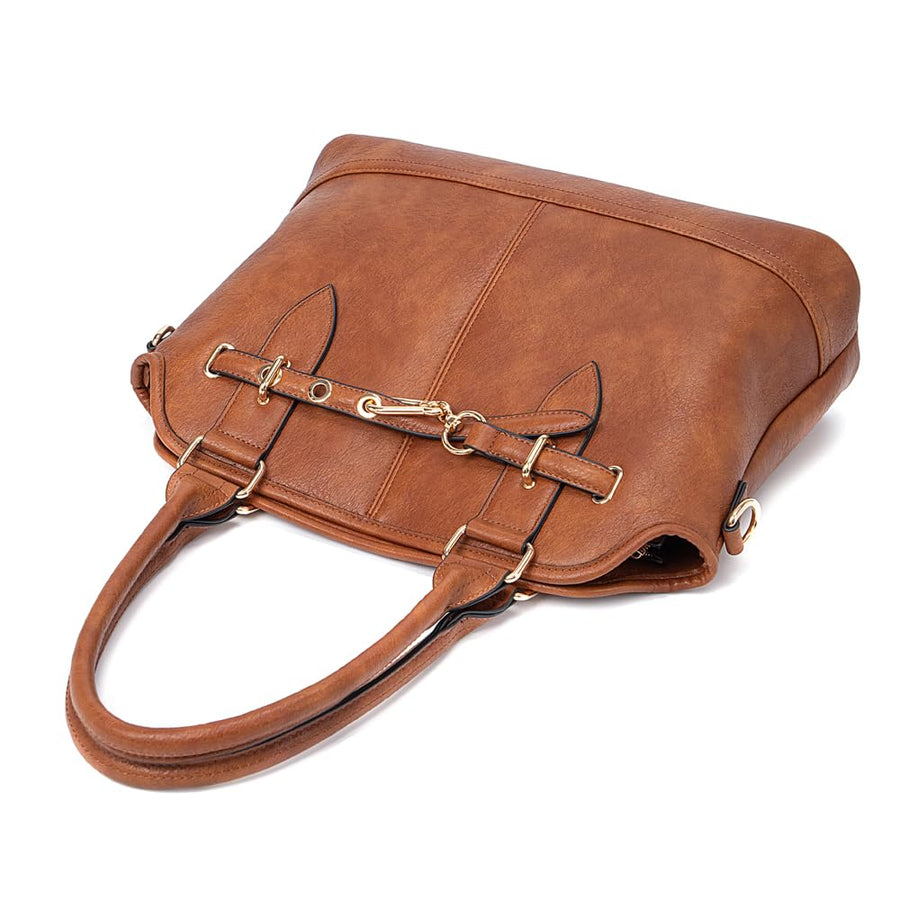 Women Tote Bag Handbags PU Leather Fashion Hobo Shoulder Bags with Adjustable Shoulder Strap