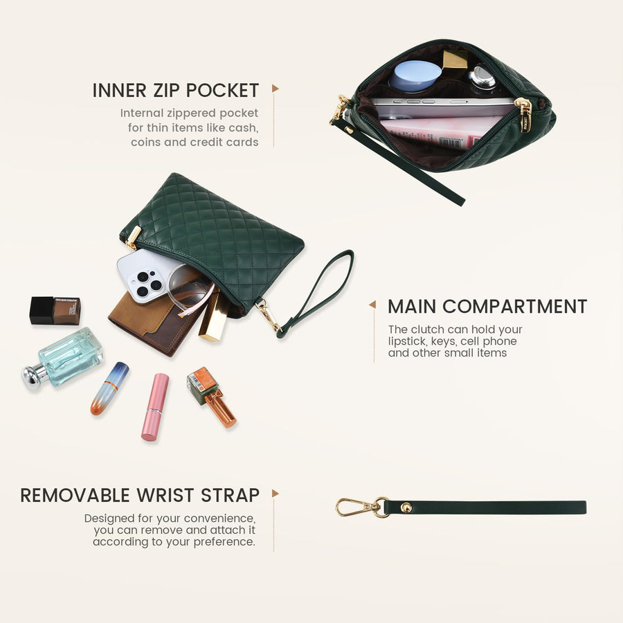 Laptop Bag for Women 15.6 inch Canvas Laptop Tote Bag, Large Capacity Work Bag with Clutch Purse, Computer Bag Office Business Briefcase, Casual Handbag for Travel College Teacher School