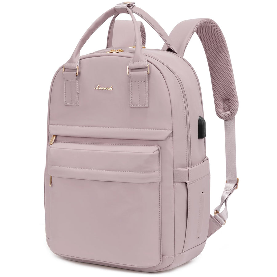 Laptop Backpack for Women Men 15.6 Inch Laptop Bag with USB Port Fashion Waterproof Backpacks Teacher Nurse Stylish Travel Bags Vintage Daypacks Bookbag for College School Work