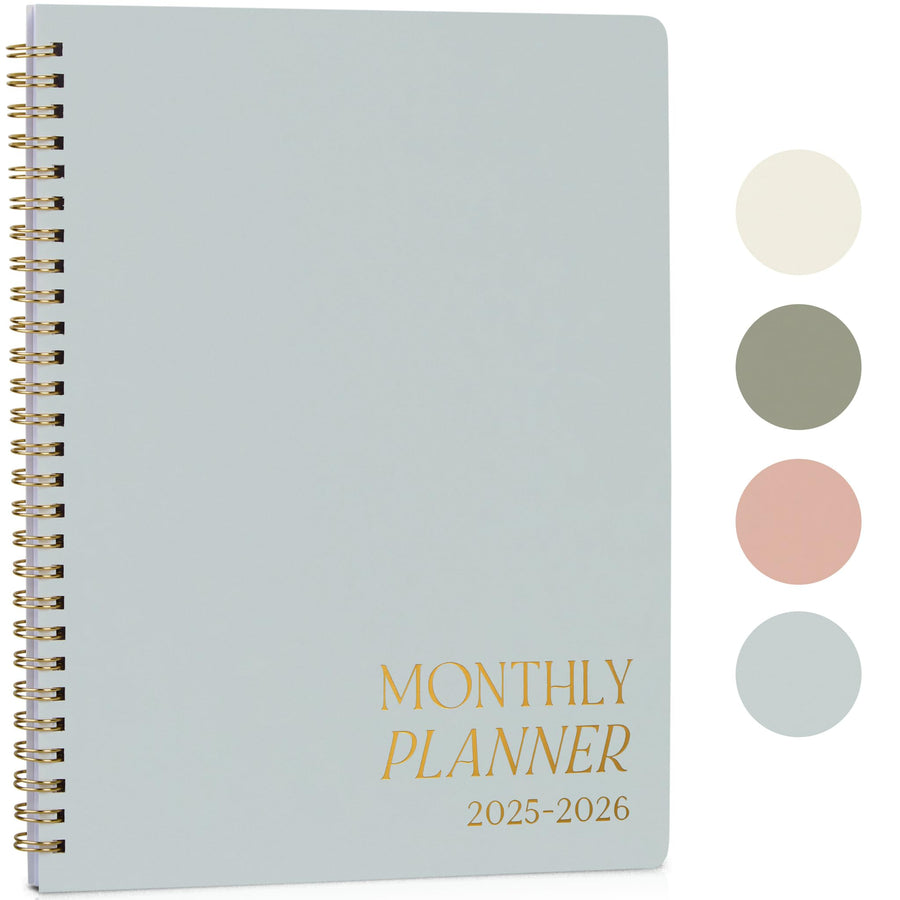 Beautiful 2025-2026 Monthly Planner and Calendar Book - To Do List Notebook That Easily Organizes Your Tasks to Boost Productivity - Runs From January 2025 Until December 2026