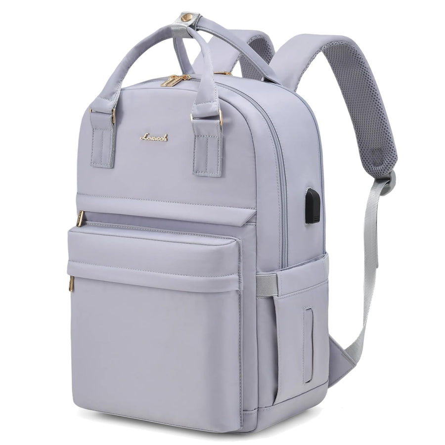 Laptop Backpack for Women Men 15.6 Inch Laptop Bag with USB Port Fashion Waterproof Backpacks Teacher Nurse Stylish Travel Bags Vintage Daypacks Bookbag for College School Work