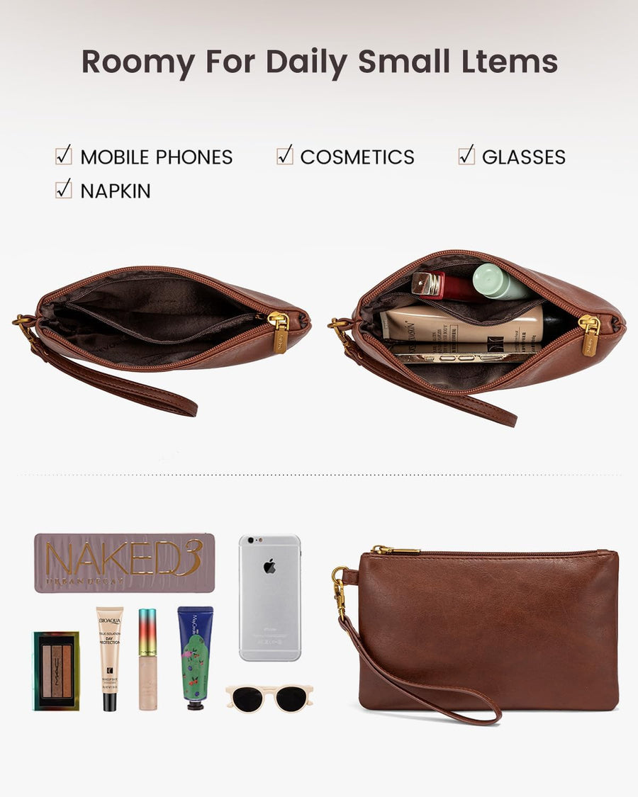 Brown Leather 15.6 Inch Laptop Tote Bag