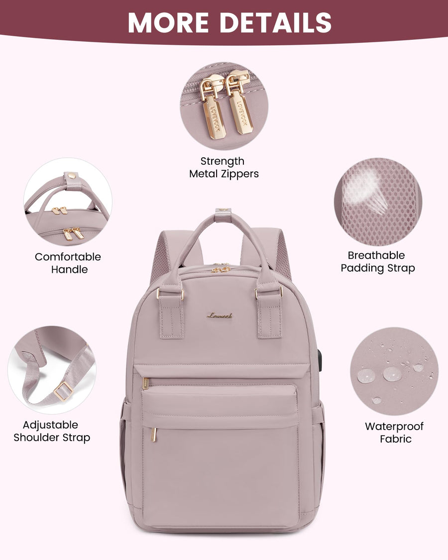 Laptop Backpack for Women Men 15.6 Inch Laptop Bag with USB Port Fashion Waterproof Backpacks Teacher Nurse Stylish Travel Bags Vintage Daypacks Bookbag for College School Work