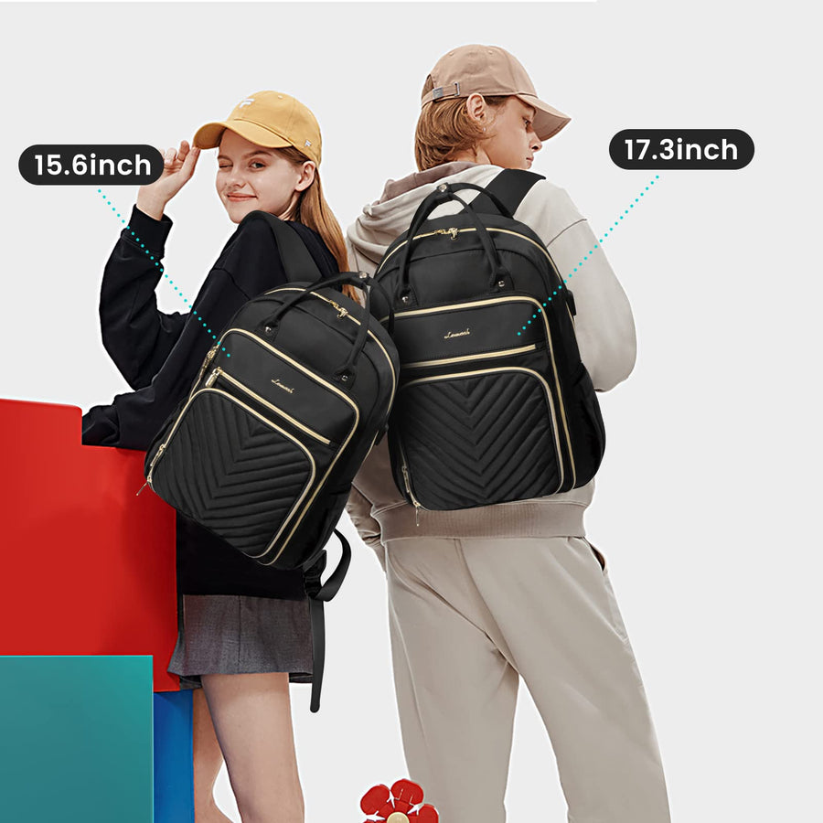 15.6 Inch Laptop Backpack for Women,Fashion Work Travel Backpack,Waterproof Day Pack Purse for Teacher Nurse Dark Green