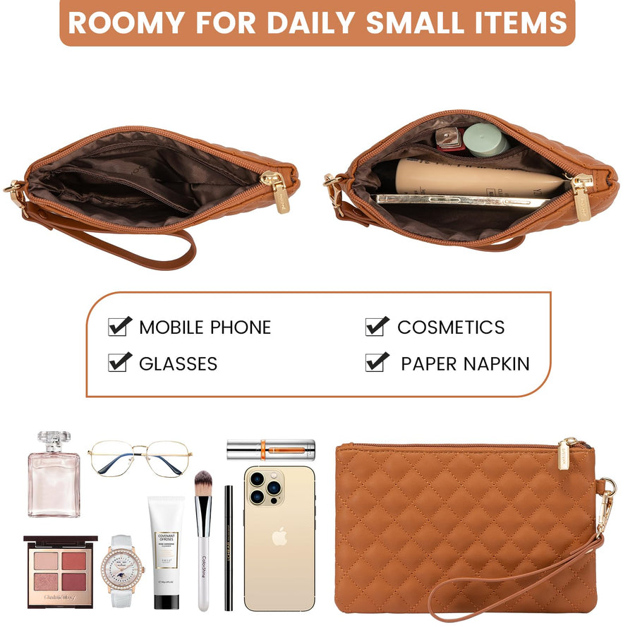 Laptop Bag for Women 15.6 inch Canvas Laptop Tote Bag, Large Capacity Work Bag with Clutch Purse, Computer Bag Office Business Briefcase, Casual Handbag for Travel College Teacher School