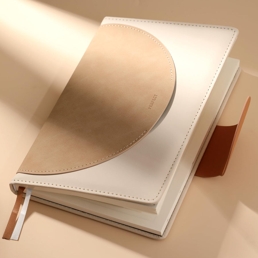 CAGIE Lined Journal for Women, 100GSM Leather Journals for Writing with Buckle Closure,A5 Hardcover Diary Journaling Notebooks for Business Work School Note Taking 5.9