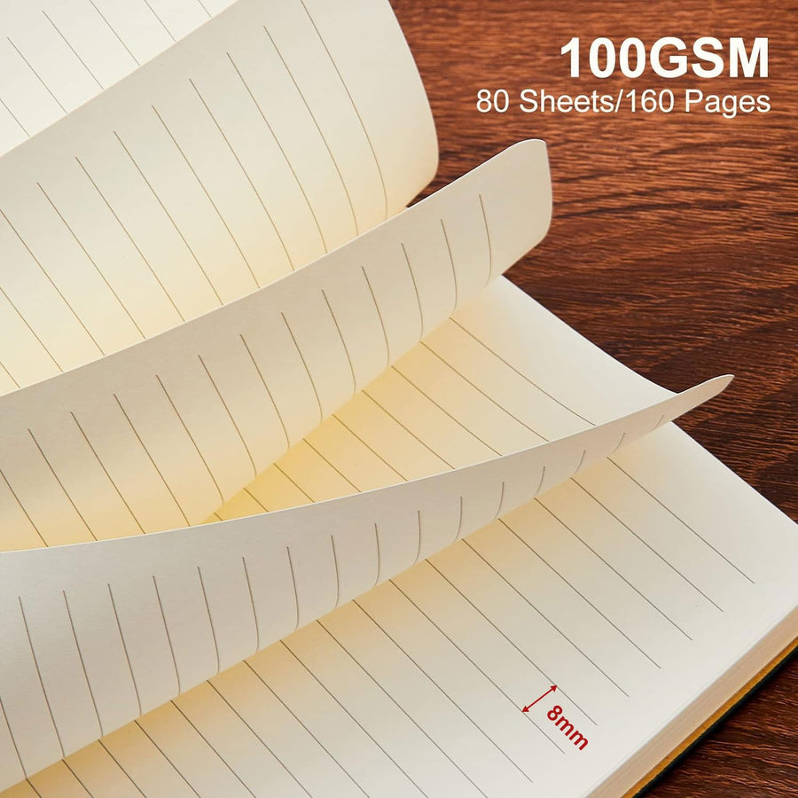 Lined Journal Notebook for Work College Ruled Note Book 5.79