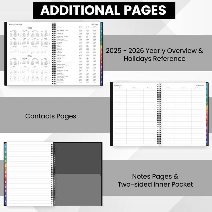 2025-2026 Academic Planner – 2025-2026 Planner Weekly and Monthly, 9