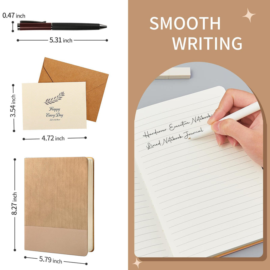 Lined Journal Notebook for Work College Ruled Note Book 5.79