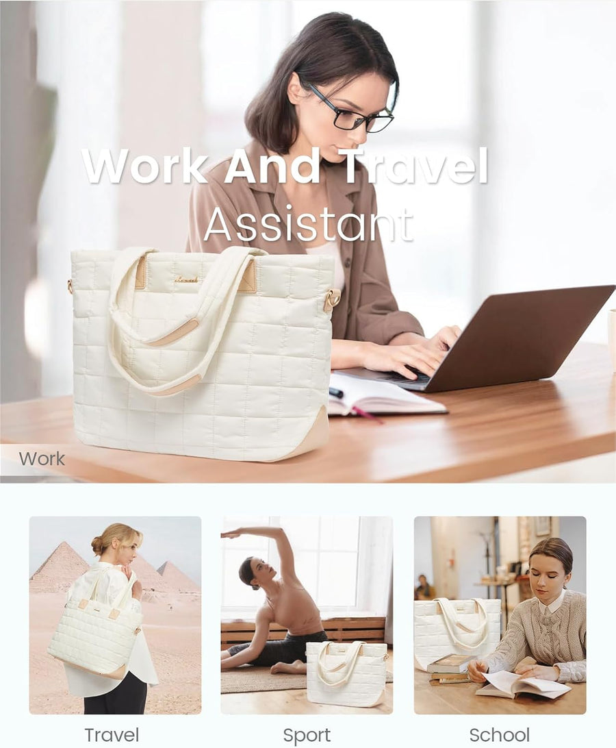 LOVEVOOK Puffer Tote Bag