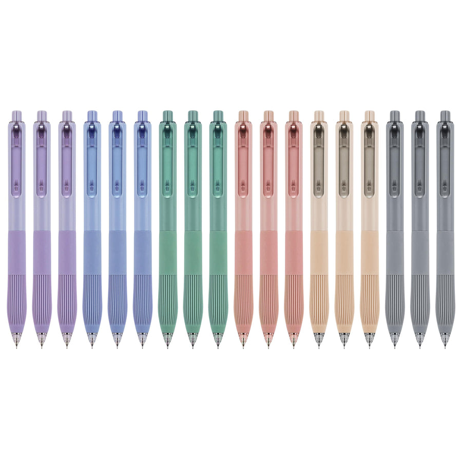 Gel Pens Black Ink Pens for Office 0.5mm Fine Point Pens Smooth Writing Retractable Work Pen (12-count)