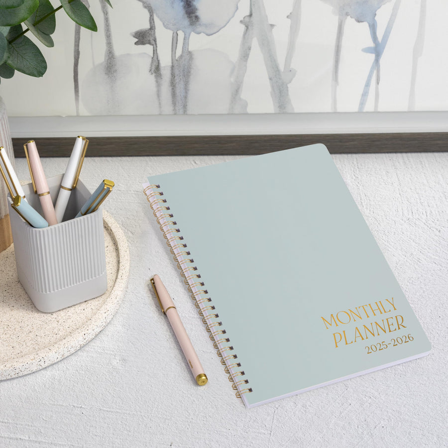 Beautiful 2025-2026 Monthly Planner and Calendar Book - To Do List Notebook That Easily Organizes Your Tasks to Boost Productivity - Runs From January 2025 Until December 2026