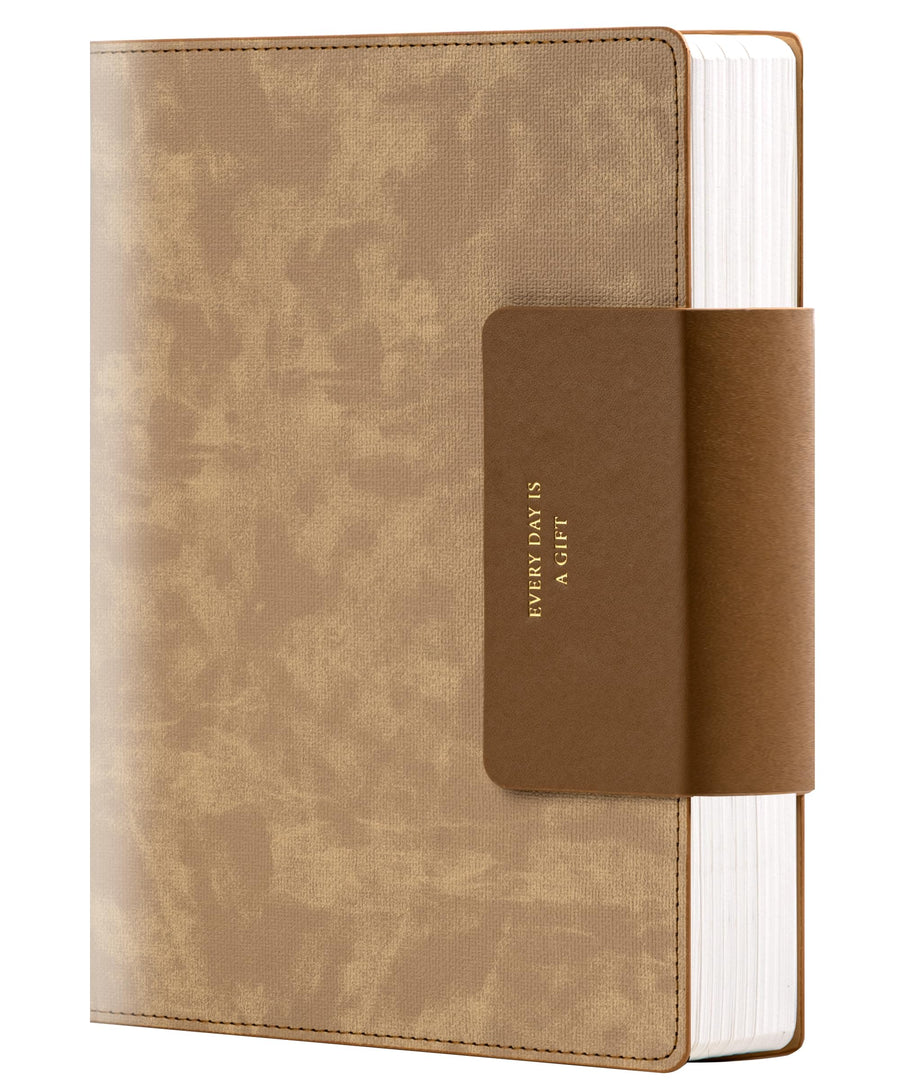 Lined Leather Journal for Men 320 Pages B5 Large Journaling Notebooks with 100 GSM Thick Paper Journals for Writing Notebook for Men & Women with Buckle Closure Work Travel Note Taking Diary, 7.28