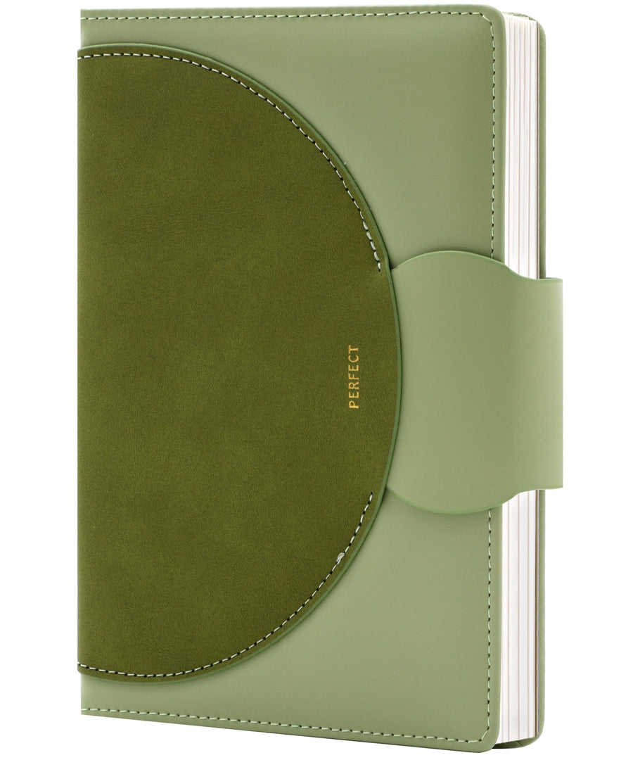 CAGIE Lined Journal for Women, 100GSM Leather Journals for Writing with Buckle Closure,A5 Hardcover Diary Journaling Notebooks for Business Work School Note Taking 5.9