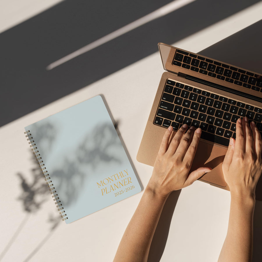 Beautiful 2025-2026 Monthly Planner and Calendar Book - To Do List Notebook That Easily Organizes Your Tasks to Boost Productivity - Runs From January 2025 Until December 2026