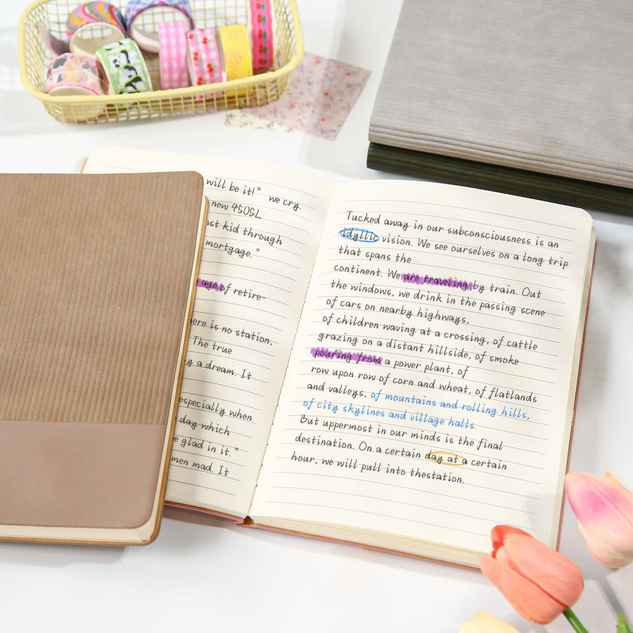 Lined Journal Notebook for Work College Ruled Note Book 5.79