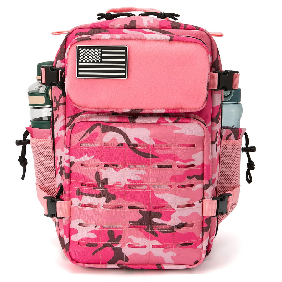 QT&QY 25L/35L/45L Military Tactical Backpack For Men Molle Daypack 3 Day Bug Out Bag Hiking Rucksack With Bottle Holder