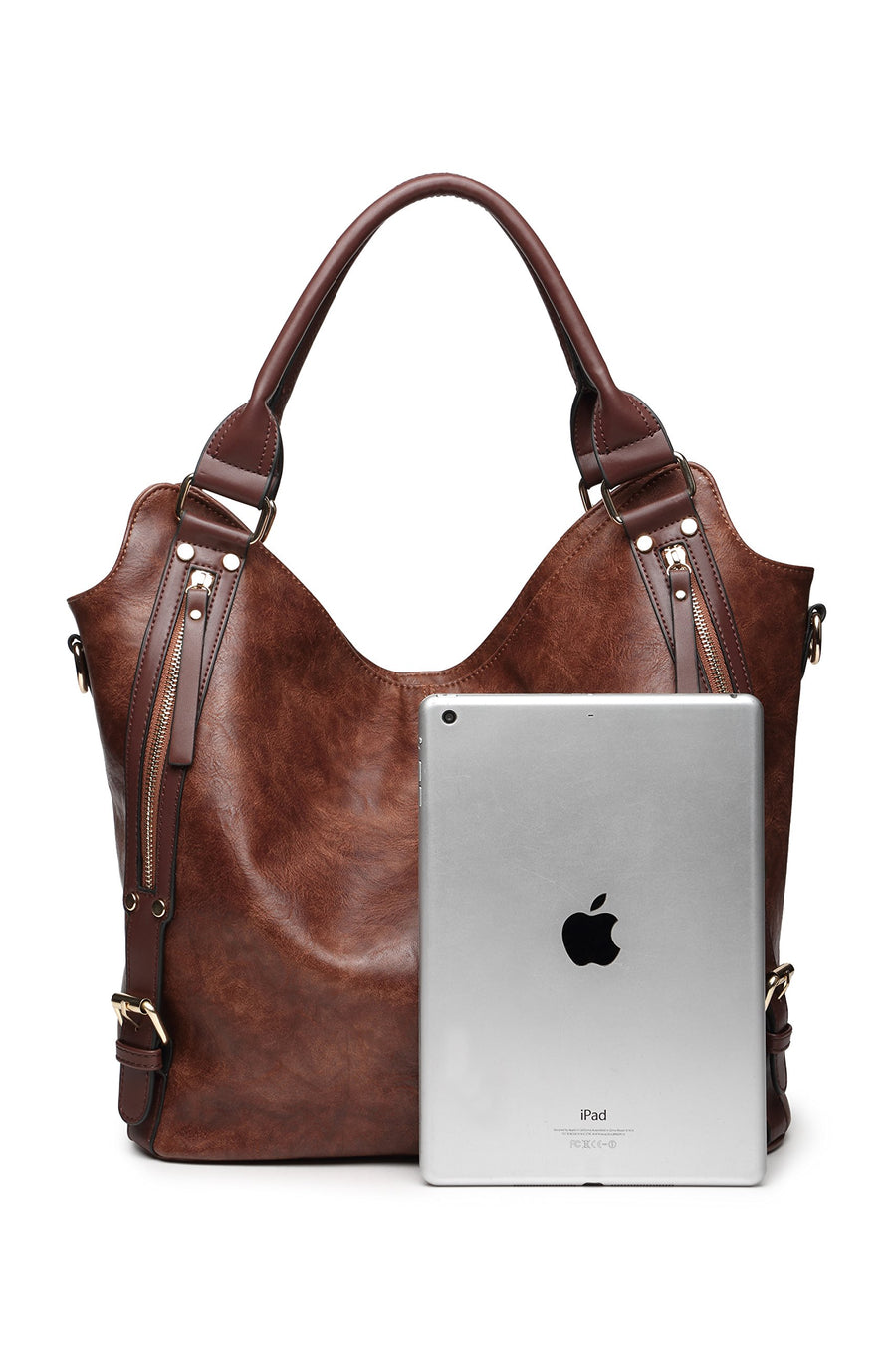 Women Tote Bag Handbags PU Leather Fashion Hobo Shoulder Bags with Adjustable Shoulder Strap