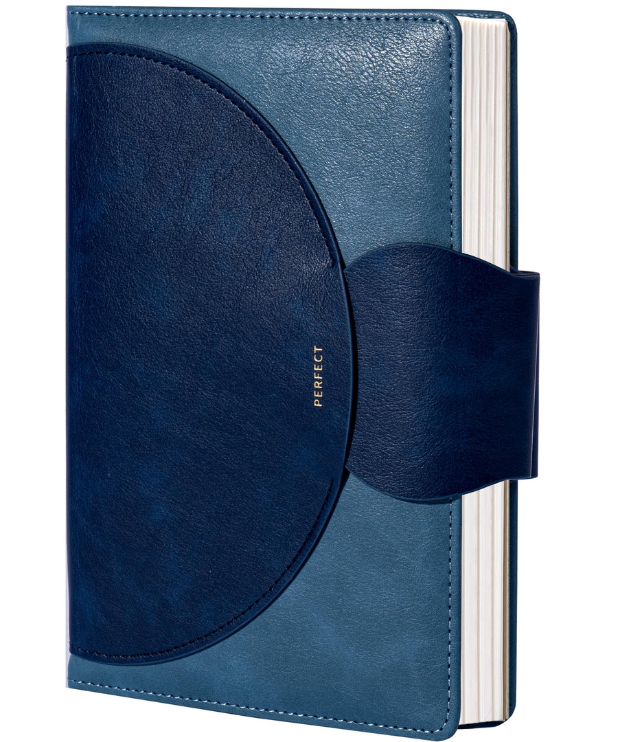 CAGIE Lined Journal for Women, 100GSM Leather Journals for Writing with Buckle Closure,A5 Hardcover Diary Journaling Notebooks for Business Work School Note Taking 5.9