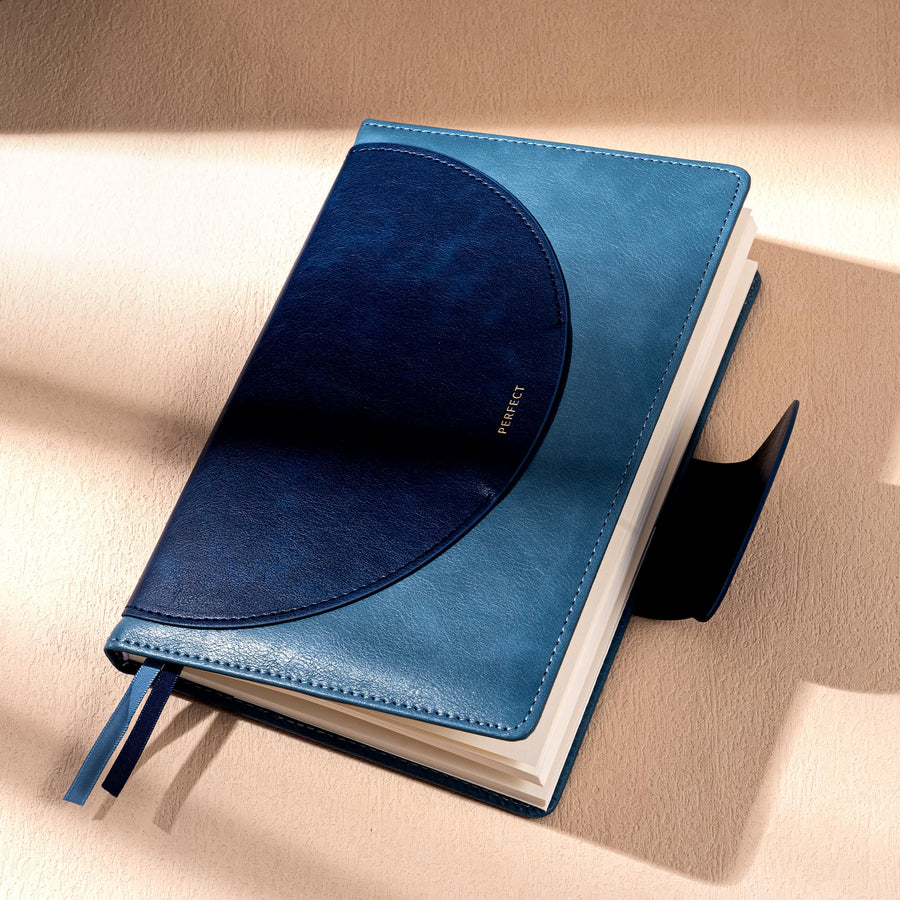 CAGIE Lined Journal for Women, 100GSM Leather Journals for Writing with Buckle Closure,A5 Hardcover Diary Journaling Notebooks for Business Work School Note Taking 5.9