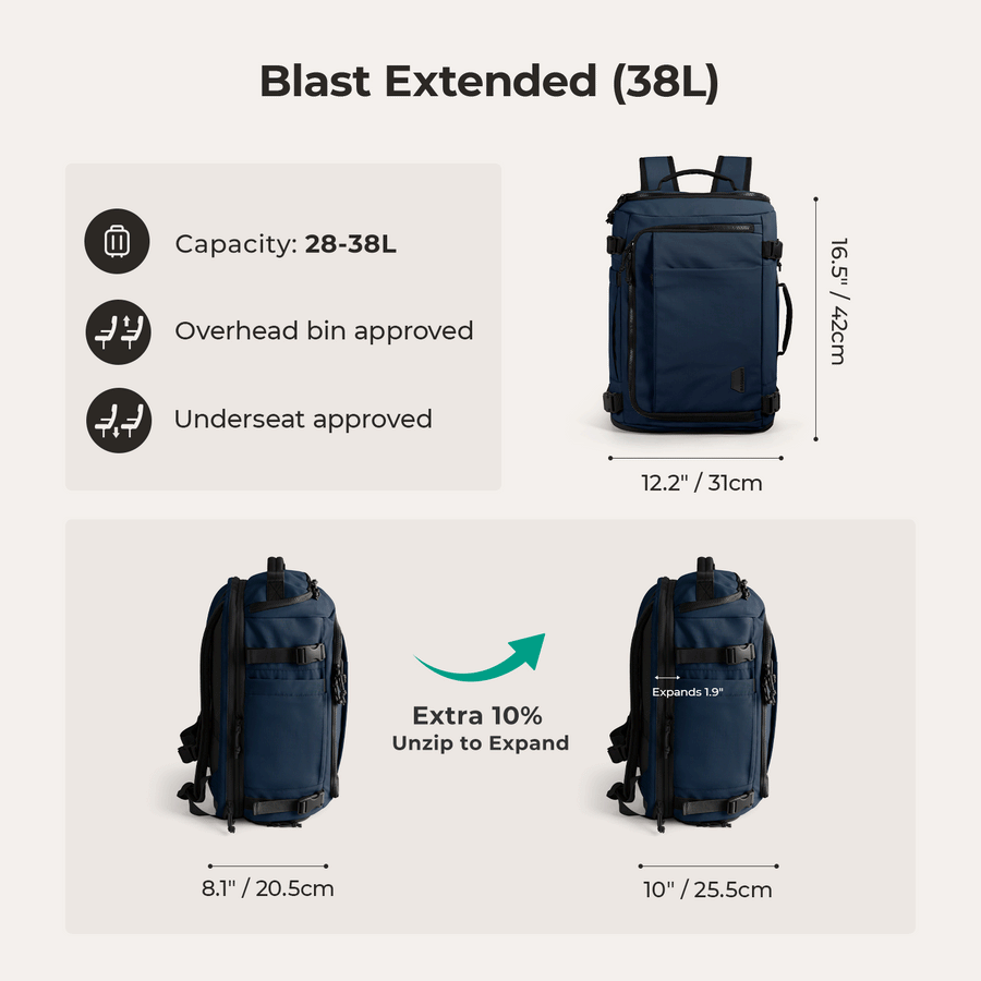 Blast 28-38L Travel Backpack