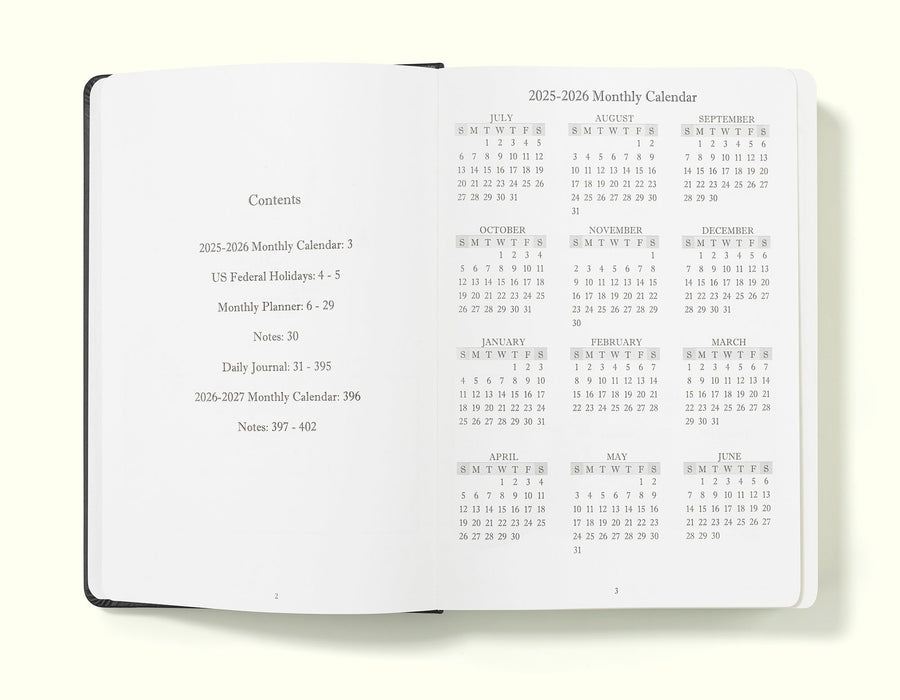 Executive Journal A5 Day Per Page Diary