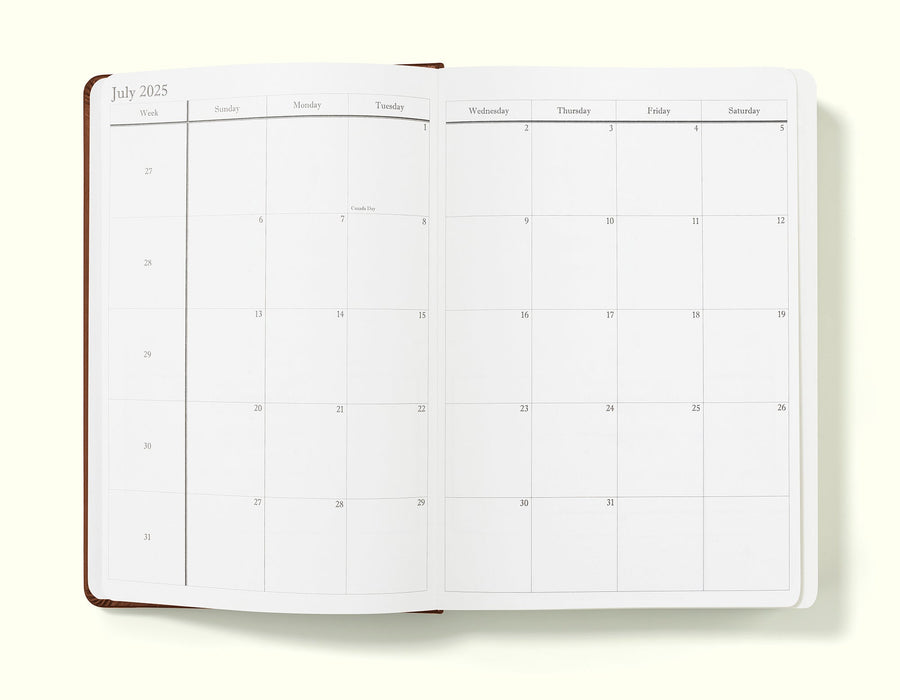 Executive Journal A5 Day Per Page Diary