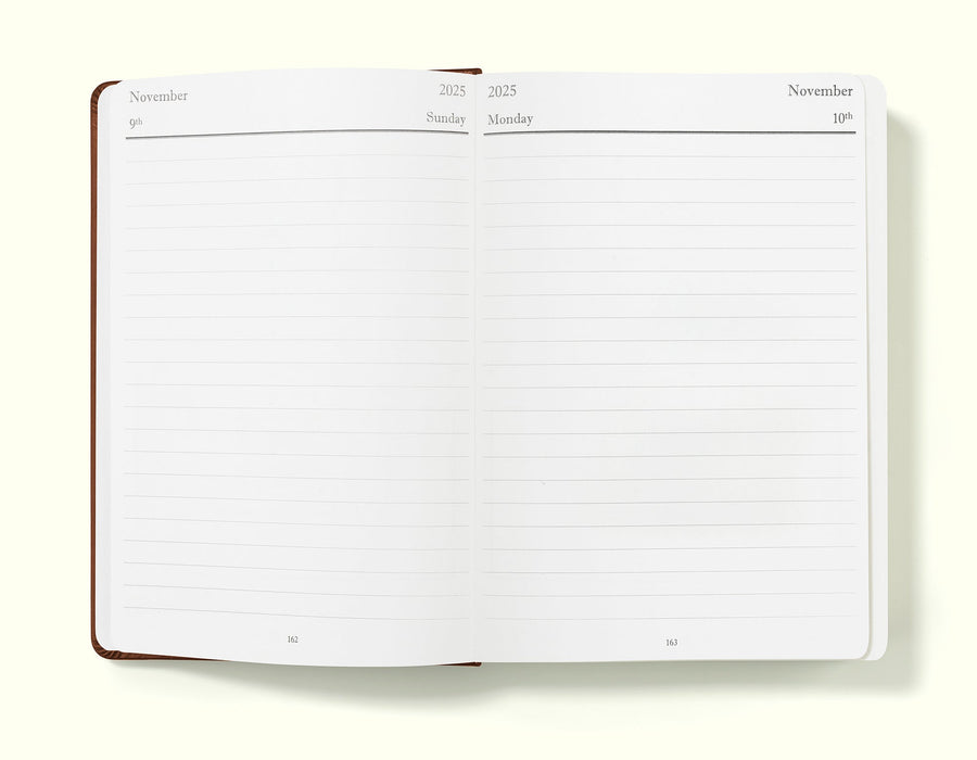 Executive Journal A5 Day Per Page Diary