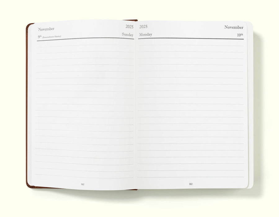 Executive Journal A5 Day Per Page Diary