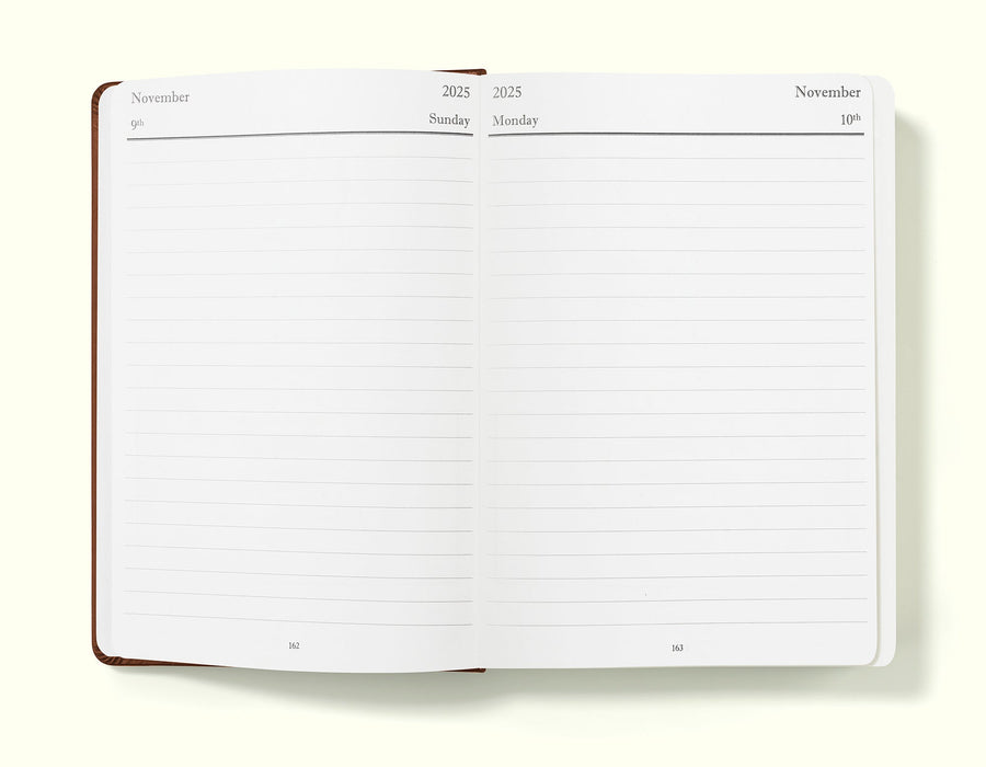 Executive Journal A5 Day Per Page Diary