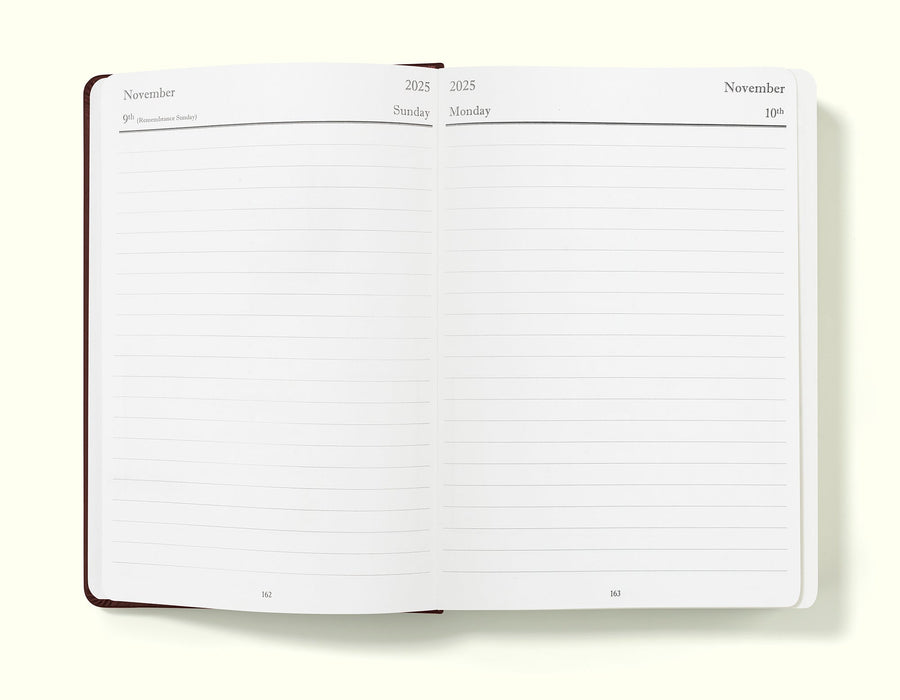Executive Journal A5 Day Per Page Diary